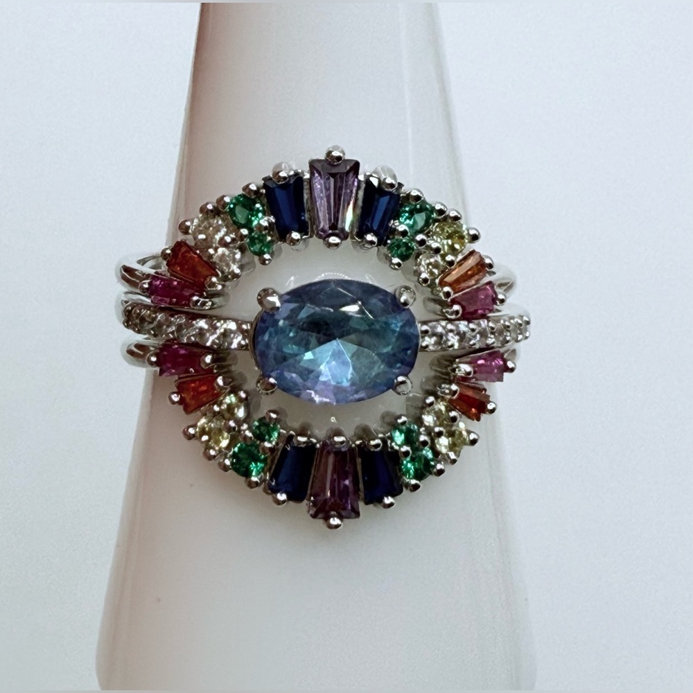 Bomb Party Ring set Autism Awareness